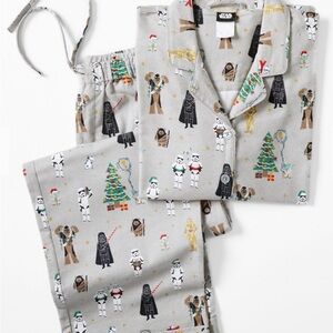 Pottery Barn Teen Star Wars Pajamas - Gray
